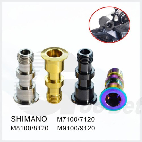 Titanium Rear Derailleur Bolt Shaft 5800 6800 SLX XT XTR M8000 R8000 M7100 X0 X9 - Picture 4 of 36