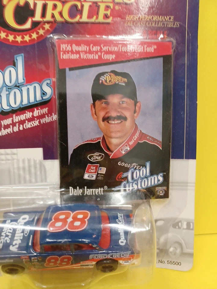 COCHE DIECAST WINNERS CIRCLE COOL CUSTOMS #88 DALE JARRETT FORD FAIRLANE 1:64 NUEVO Foto 2 de 4