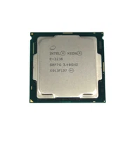 Intel Xeon E-2236 3.4GHz up to 4.8GHz 12MB 6-Core 80W LGA1151 SRF7G