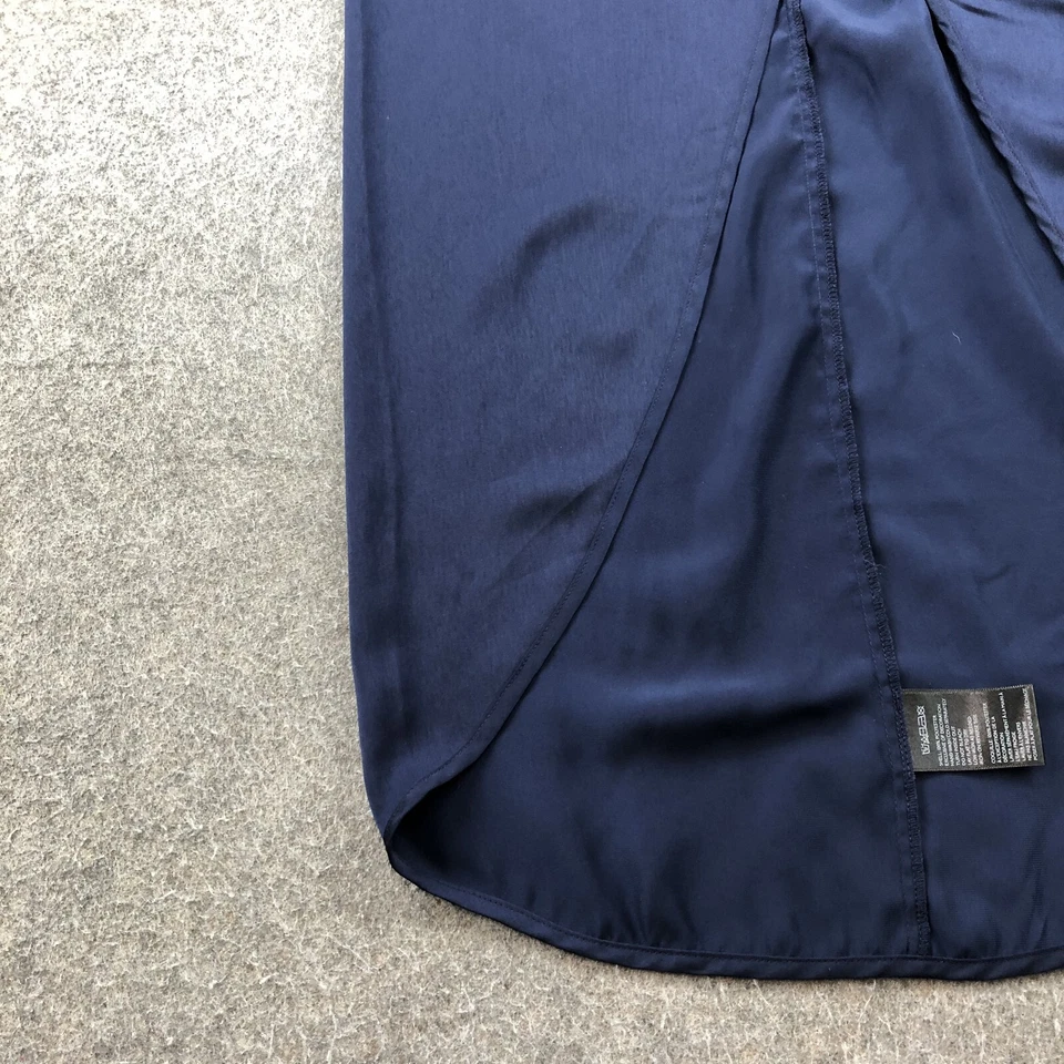 Falda Silence + Noise Mujer Pequeña Azul Exterior Cordón * Foto 2 de 4