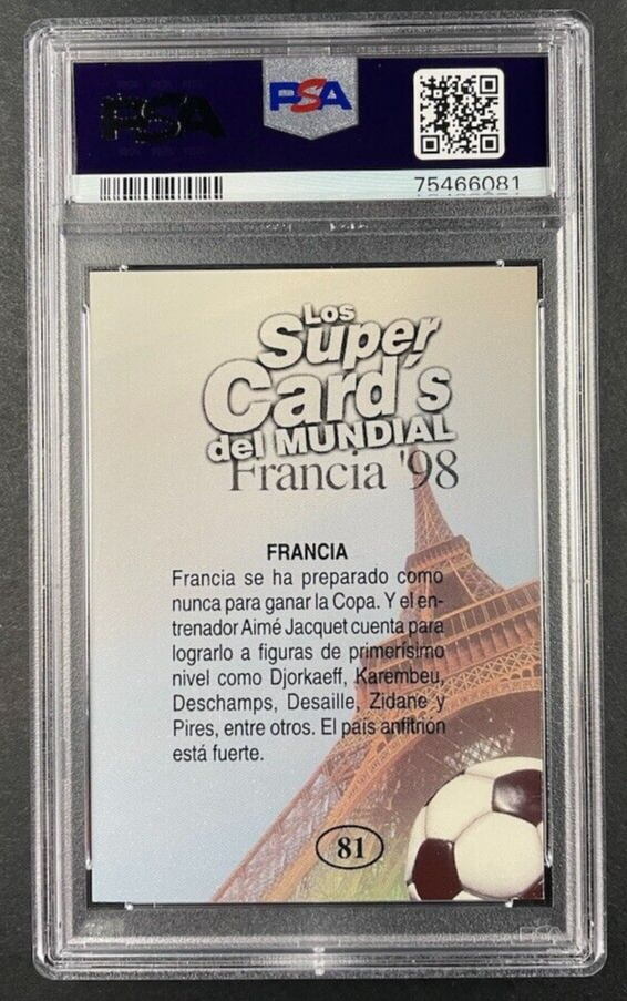 1998 Los Super Cards Del Mundial Francia - Team France #81