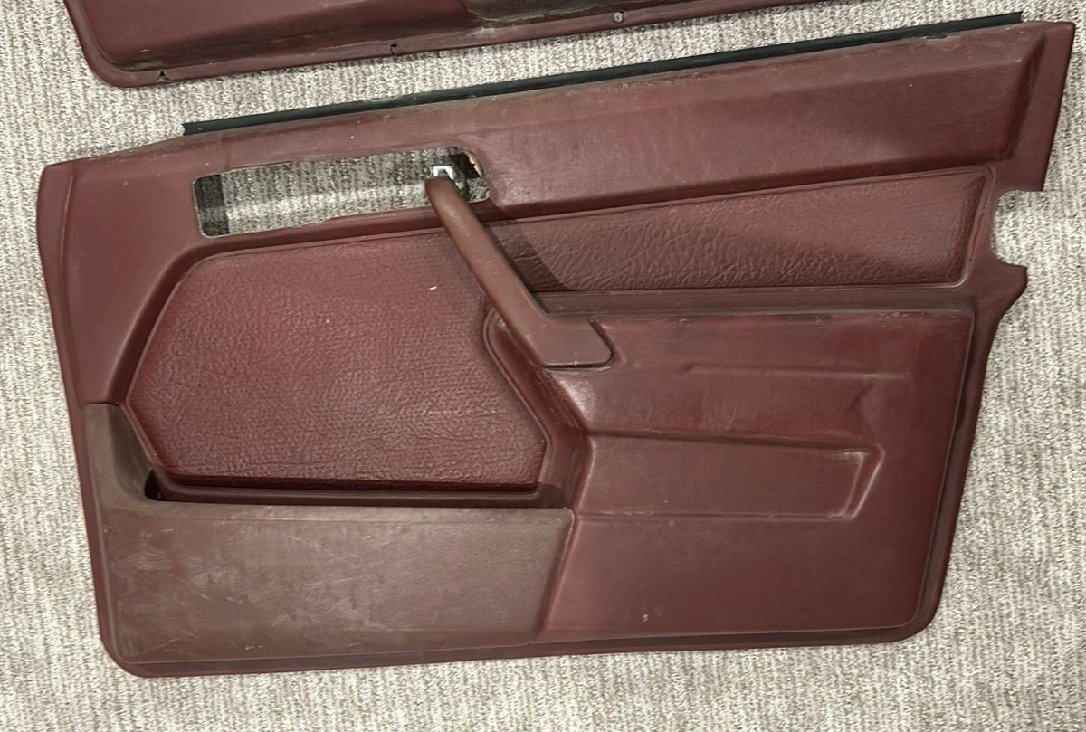 Juego De 10 Molduras Para Paneles De Puerta Mercedes Benz W201 190E – Plástico, Fabricado En Turquía, Garantía De Por Vida