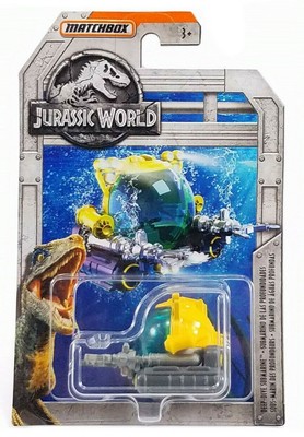 matchbox jurassic world deep dive submarine
