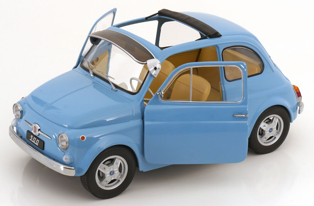 MINICHAMPS Fiat 500 1965 青 KYOSHO ORIGINAL 1/18scale Fiat NUOVA 500 (Celeste Blue