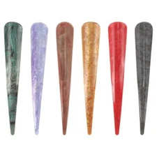  6pcs Acrylic Hair Clips Large Alligator Hair Clips Metal Duckbill Clips for 