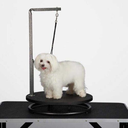 Dog Groomer Table For Smaller Pets, Round Grooming Table For Dogs