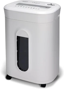 Anti-Jam 15-Sheet Coupe transversale Shredder/60 Durée minimale/ 6-Gallon Panier de retrait