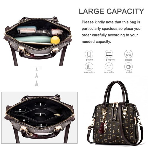 Womens Purses and Handbags Top Handle Satchel Shoulder Bags Messenger Tote Ba... - Picture 5 of 8