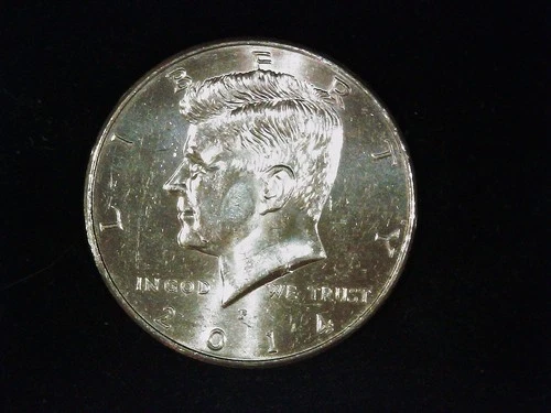 2014-P Kennedy Half Dollar AU++ (1). Free Shipping!