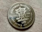 Johnson Matthey Freedom The American Way Art Round 1 Troy oz 999 Silver 1986