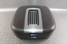07-14 Escalade Cocoa Brown Leather Center Floor Console Armrest Cover Unit Oem
