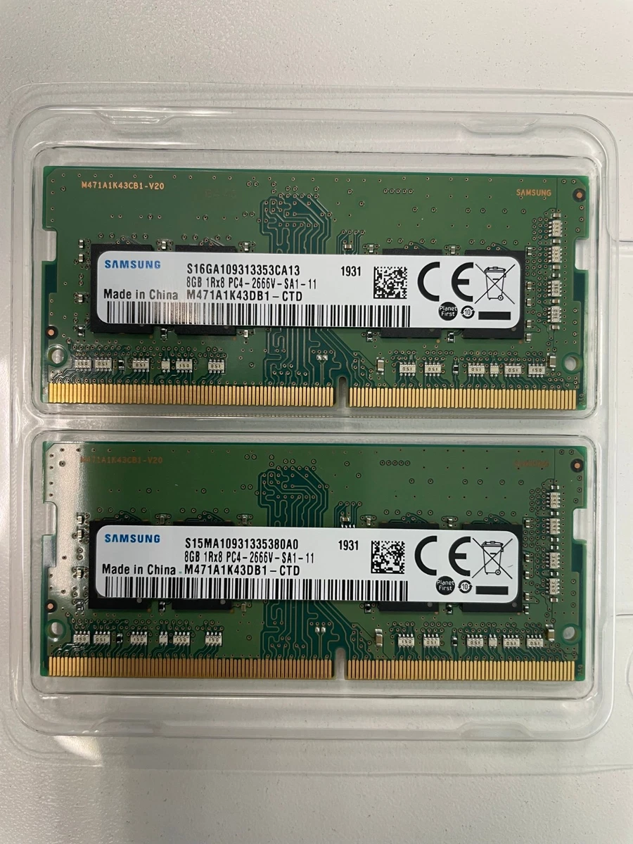 メモリー Samsung 8GB DDR4 SO-DIMM 8GB x 2 (16GB) Amazon.com