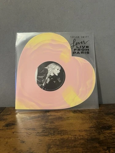 Taylor Swift - Lover Live From Paris 2LP Heart Shaped Vinyl | BRAND NEW IN HAND