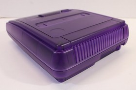 Nintendo Super Famicom Clear Purple Console Controller REGION FREE SNES & SFC #2