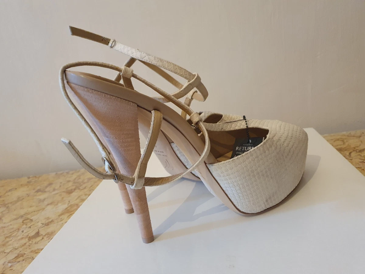 Sandales Giuseppe Zanotti Talon Haut – Doré, Taille EU 40, Parfait état