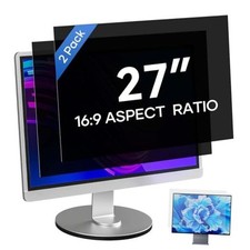 2 Pack 27 Inch Computer Privacy Screen 27 Inch Diagonal - 16:9 Aspect Ratio