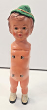 GERMAN VTG CELLULOID DOLL 6.5" WITH WIND UP