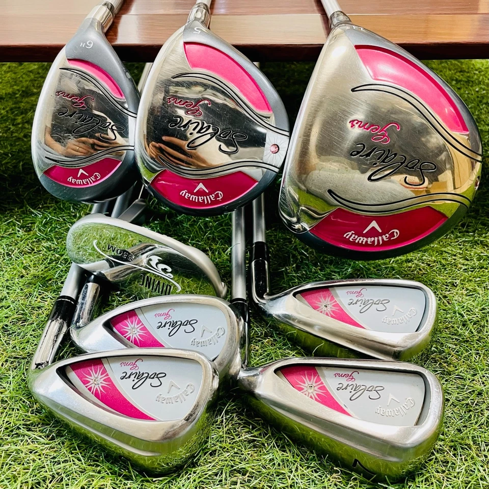 Women Callaway Fullset Solaire 1w5w6ut Iron 79PS 8pics L Flex Golf Club Ladies - Image 2 of 4