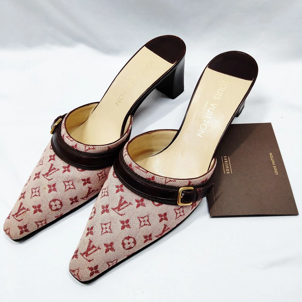 Louis Vuitton Mid (2-2.9 in) Heel Height Sandals for Women for