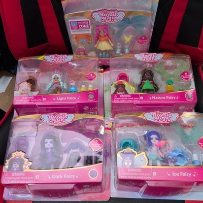ROYAL HIGH SERIES 2 DELUXE FIGURES SET OF 5  (ONLY COMES WITH ONE CODE) *NEW*