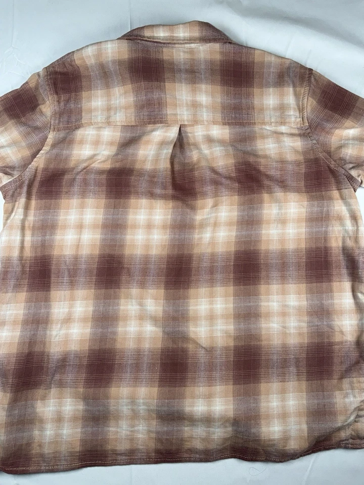 Carhartt Rugged Flex Loose Fit Midweight Flannel Women’s Size M (8-10) - Image 3 of 4