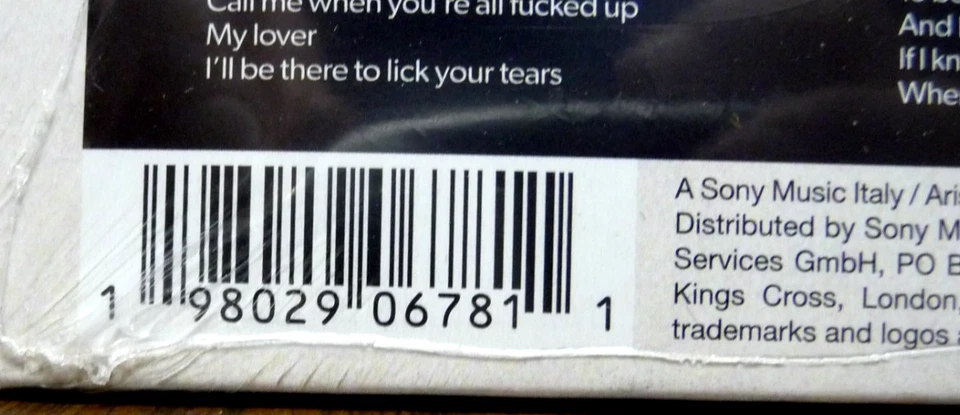 DAMIANO DAVID Funny Little Fears RED COLORED VINYL LP Limited Edition NEW SEALED - Image 4 of 4