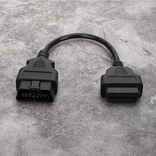 OBD 16Pin Extension Cable Precision Diagnostic Connector For Universal Cars SXKQ