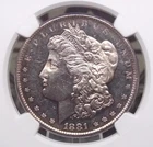 New Listing1881 "S" Morgan SILVER Dollar $1 NGC MS63 PL #006 *PROOF LIKE* Unc BU ECC&C, Inc