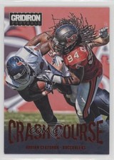 2012 Panini Gridiron Crash Course Adrian Clayborn #18 c7w