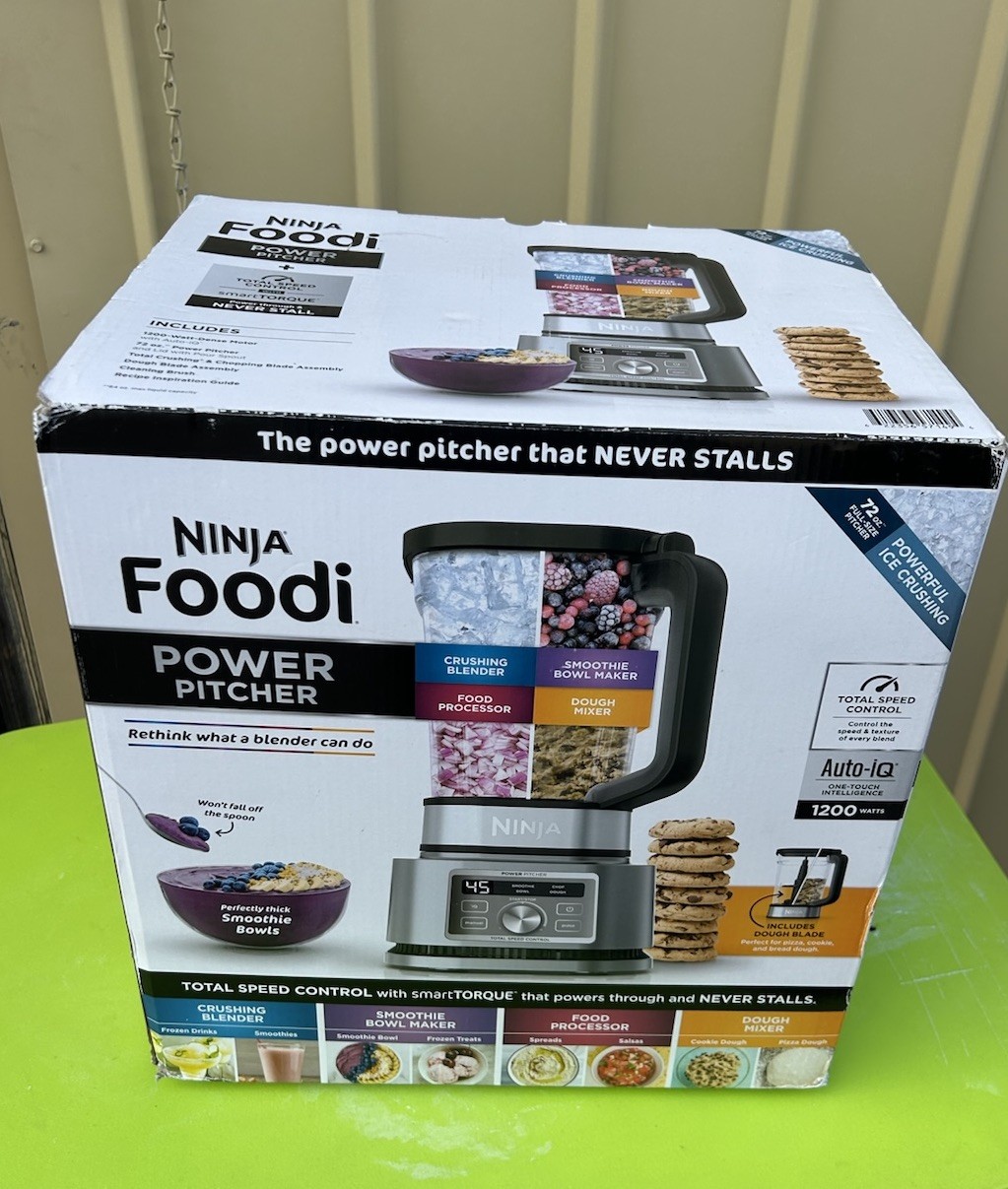 Ninja Foodi POWER BLENDER &  FOOD PROCESSOR 1200W AUTO-IQ, S