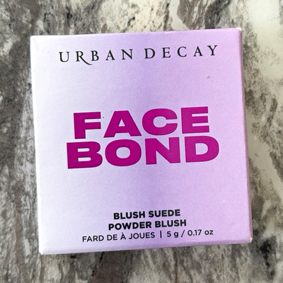 Urban Decay Face Bond Blush Suede Pressed Powder Rouge Backtalk 5g Cruelty-Free
