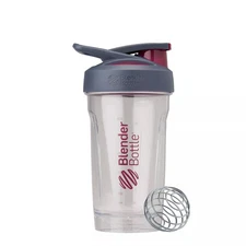 ‎BLENDERBOTTLE BLENDER BOTTLE STRADA TRITAN 24OZ - CLEAR/PLUM