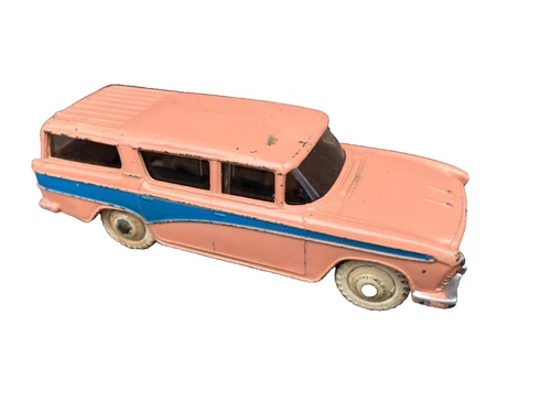 VTG DINKY NASH RAMBLER 173 PINK WAGON CAB MADE IN ENGLAND MECCANO
