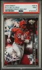 2024 TOPPS FINEST DIAMOND FINEST RED REFRACTOR #DF16 ELLY DE LA CRUZ RC /5 PSA 9