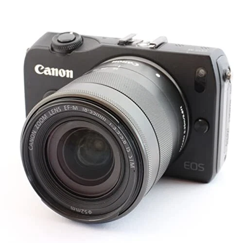 Canon EOS M Mirrorless Digital Camera with 18-55 F/3.5-5.6 STM Lens set