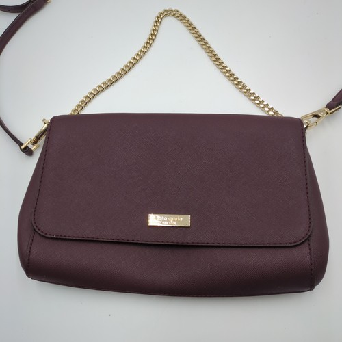 Kate Spade New York Laurel Way Greer Purple Crossbody Bag EUC - Picture 3 of 7