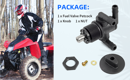 Fuel Shut Off Valve Petcock For Polaris Sportsman 500 335 400 600 700 7052161 - Picture 3 of 24