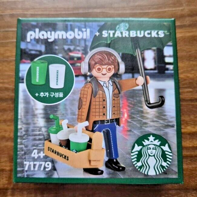 STARBUCKS Korea 2024 x PLAYMOBIL Figures Buddy Kim 71779