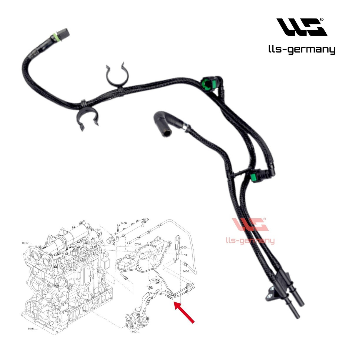 MITSUBISHI FUSO 燃料タンク MK626663 新品 LLS Fuel Line For MITSUBISHI FUSO CANTER 3.0 D MK667307 | eBay