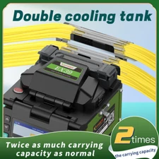 FTTX Fiber Optical Handheld Fusion Splicer Komshine EX39 W/ Electrode Life: 5000