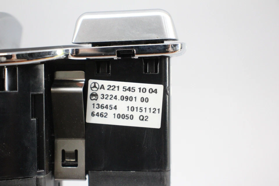 ✅ 07-14 Mando Interruptor Faro Mercedes W216 CL550 S550 S63 AMG 2215451004 OEM Foto 4 de 4