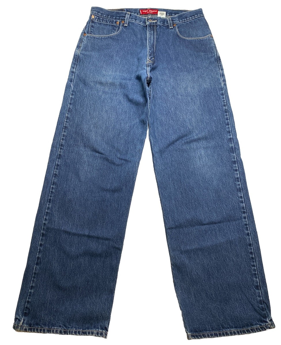 Levis 579 Blue Denim Jeans Baggy Straight 36x34 Baggy Levis 579 Blue Denim Jeans Baggy Straight 36x34 Baggy