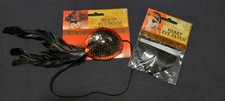 Pirate Accessories 2 Pirate Eye Patches, 1 Sequin  1 Heart shaped, Roleplay