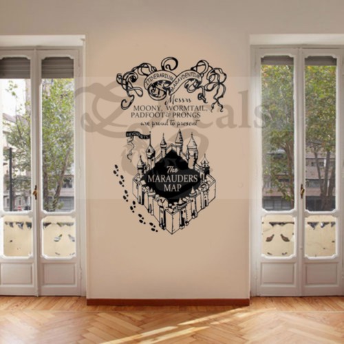 Harry potter Fun Kids Magical Bedroom Boys/Girls Wall Art Sticker/Decal - Picture 2 of 10