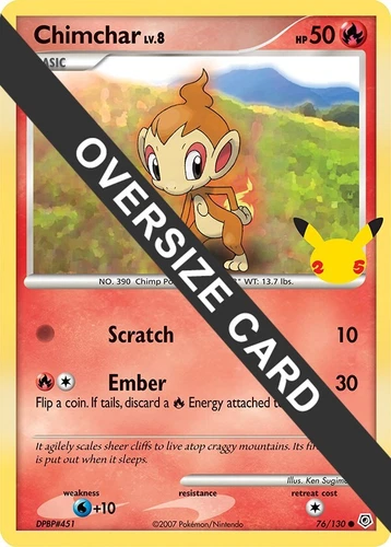 Chimchar 076/130 First Partner Pack