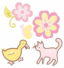 25 Anna Griffin Lulu WALLIES CUTOUTS