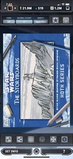 Topps Star Wars Digital Card Trader Blue Hoth Storyboards Opening Insert Award