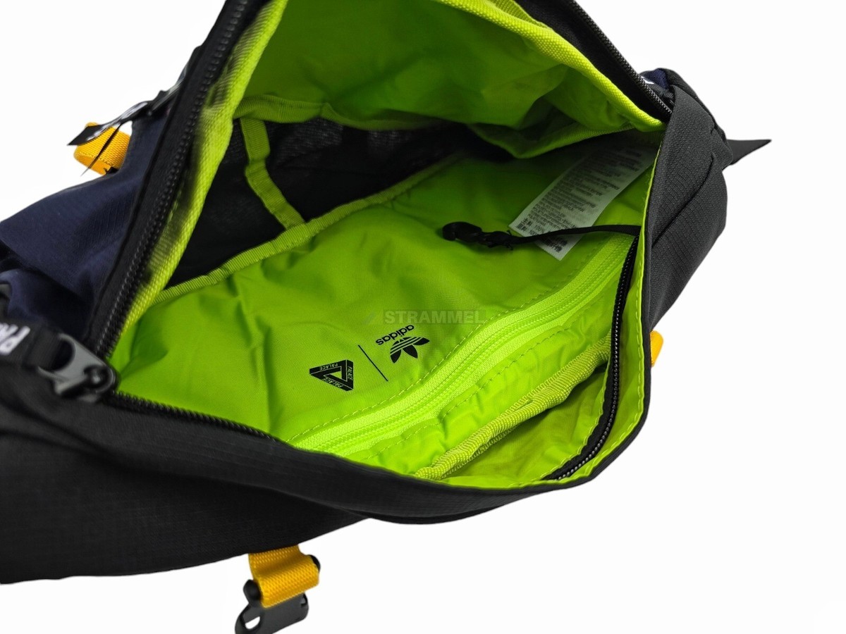 Palace X Adidas Ultimo Waist BagBlue Yellow Crossbody Pouch Palace X Adidas Ultimo Waist BagBlue Yellow Crossbody Pouch