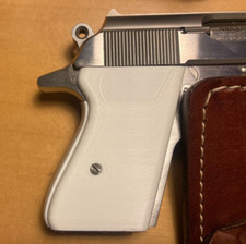 Walther PPK Grips White 3D Printed 