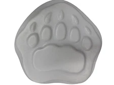 Huge Bear Paw Footprint Stepping Stone Plaster Concrete Mold  1184 Moldcreations